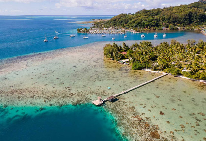 Polynésie française - Raiatea - Le Sunset Beach