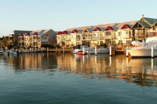 Australie - Metung - The Moorings at Metung - Vue de Bancroft Bay