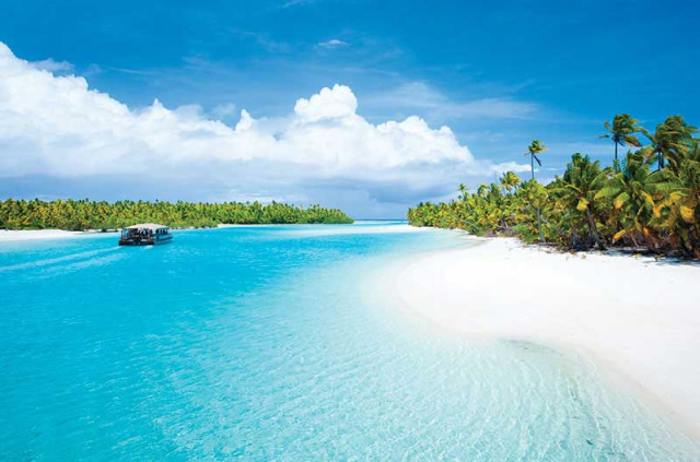 Iles Cook - Aitutaki - Croisière à bord du Vaka © David Kirkland, Cook Islands Tourism