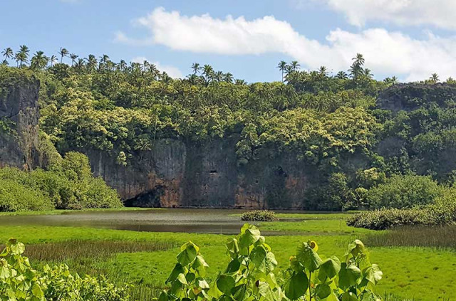 Iles Cook - Mangaia - Tour de l'île de Mangaia