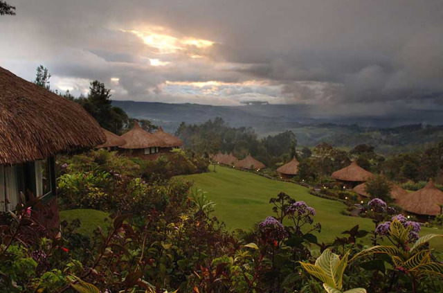 Papouasie Nouvelle-Guinée - Tari - Ambua Lodge © Trans Niugini Tours