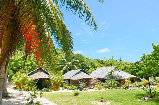 Polynésie française - Maupiti - Pension Espace Beach