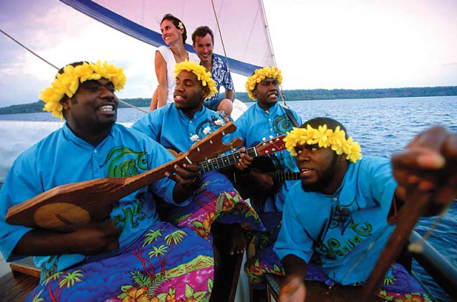 Vanuatu - Efate - Croisière à bord du voilier Coongoola © David Kirkland